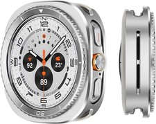 Rugged 3 in 1 Metal Case with Tempered Glass for Samsung Galaxy Watch Ultra 47mm