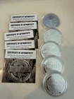 Lot of 5: S.S. Gairsoppa Shipwreck Silver 1oz .999 Fine Silver Round - 5 Troy oz