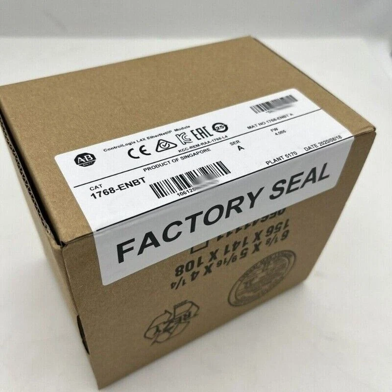 AB 1768-ENBT 1768ENBT SER A EtherNet/IP Communication Module New Factory Sealed - Image 3 of 4