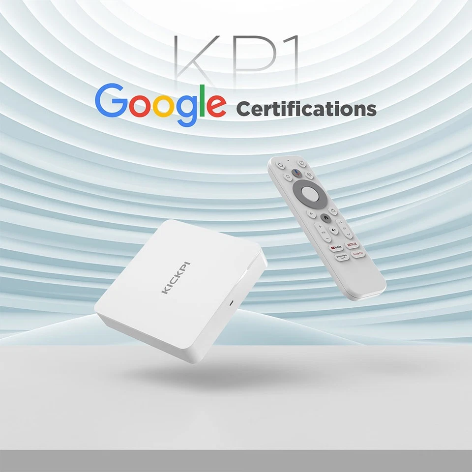 Kickpi Voice-Controlled KP1 Android TV Box 4K Streaming & Bluetooth 5.0 Support - Image 3 of 4