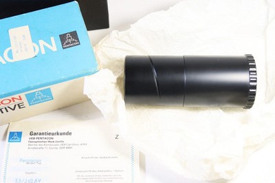 Pentacon AV 3.5/140 f/3.5 140mm Projector Lens (Trioplan type soap bubble bokeh)