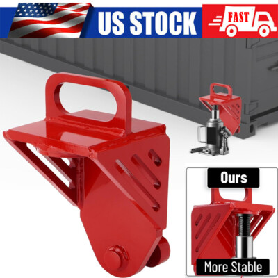 Shipping Container Jack Lug High Grade Jack Leveling Attachment 74000LBS W/ Ring