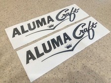 Alumacraft Vintage Fishing Boat Decal 12
