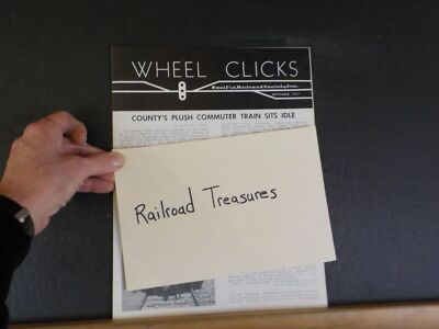 Wheel Clicks 1977 September Pacific Railroad Society County s Plüsch Commuter Tra