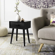 SAFAVIEH Lyle Accent Table | Black |