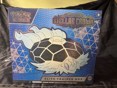 Pokémon TCG S&V STELLAR CROWN Pokémon Elite Trainer Box ETB NEU/Sealed