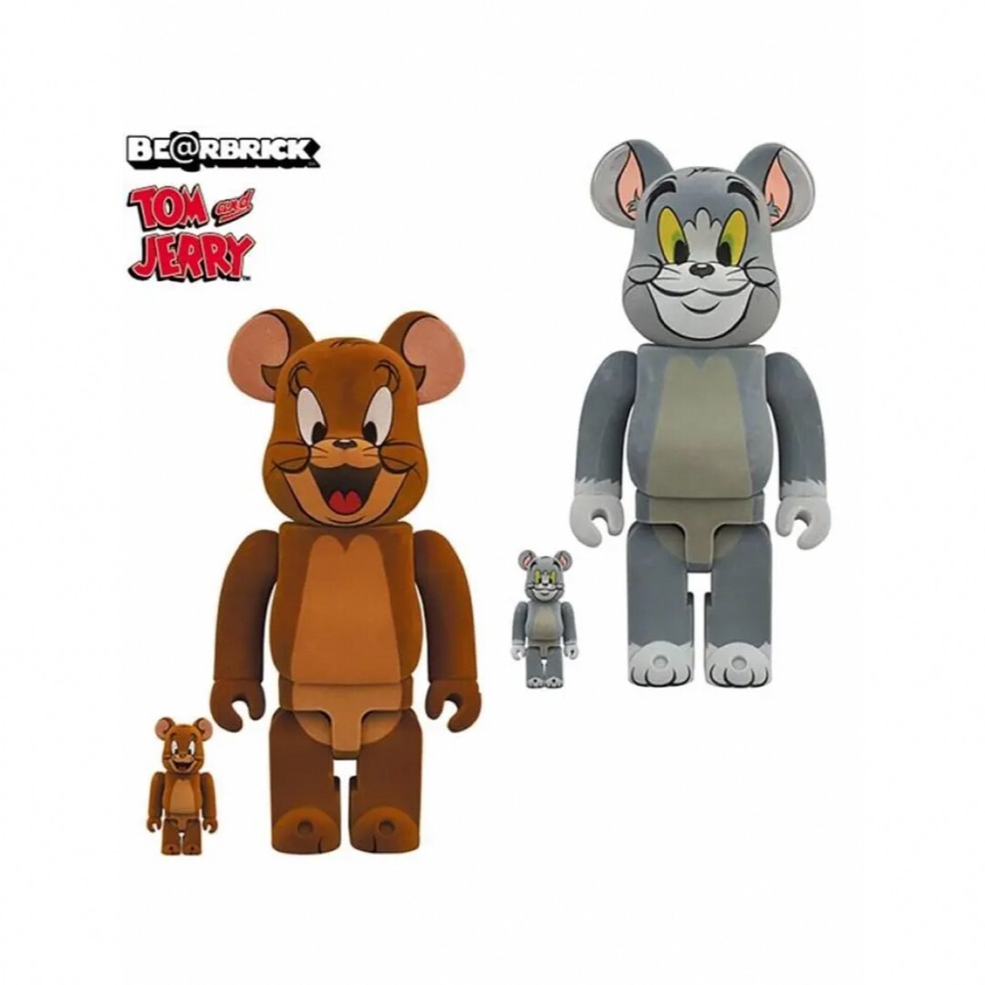 MEDICOM TOY - BE@RBRICK TOM フロッキー 2個セット BE@RBRICK BOOWY “NO NEW YORK” 100％ & 400％ – MCT TOKYO