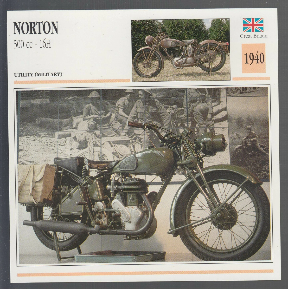 Ww2 Military Motorcycle