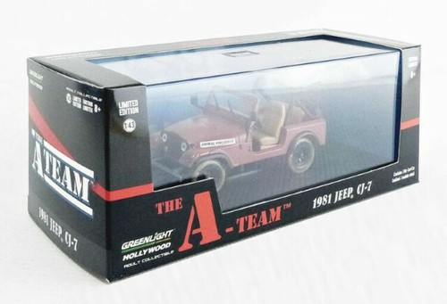 GREENLIGHT - Voiture de 1976 du film ACE VENTURA - JEEP CJ-7 - 1/18