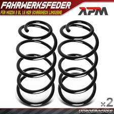2x Federn Fahrwerksfeder Vorderachse für Mazda 3 BL 1.6 MZR Schrägheck Limousine