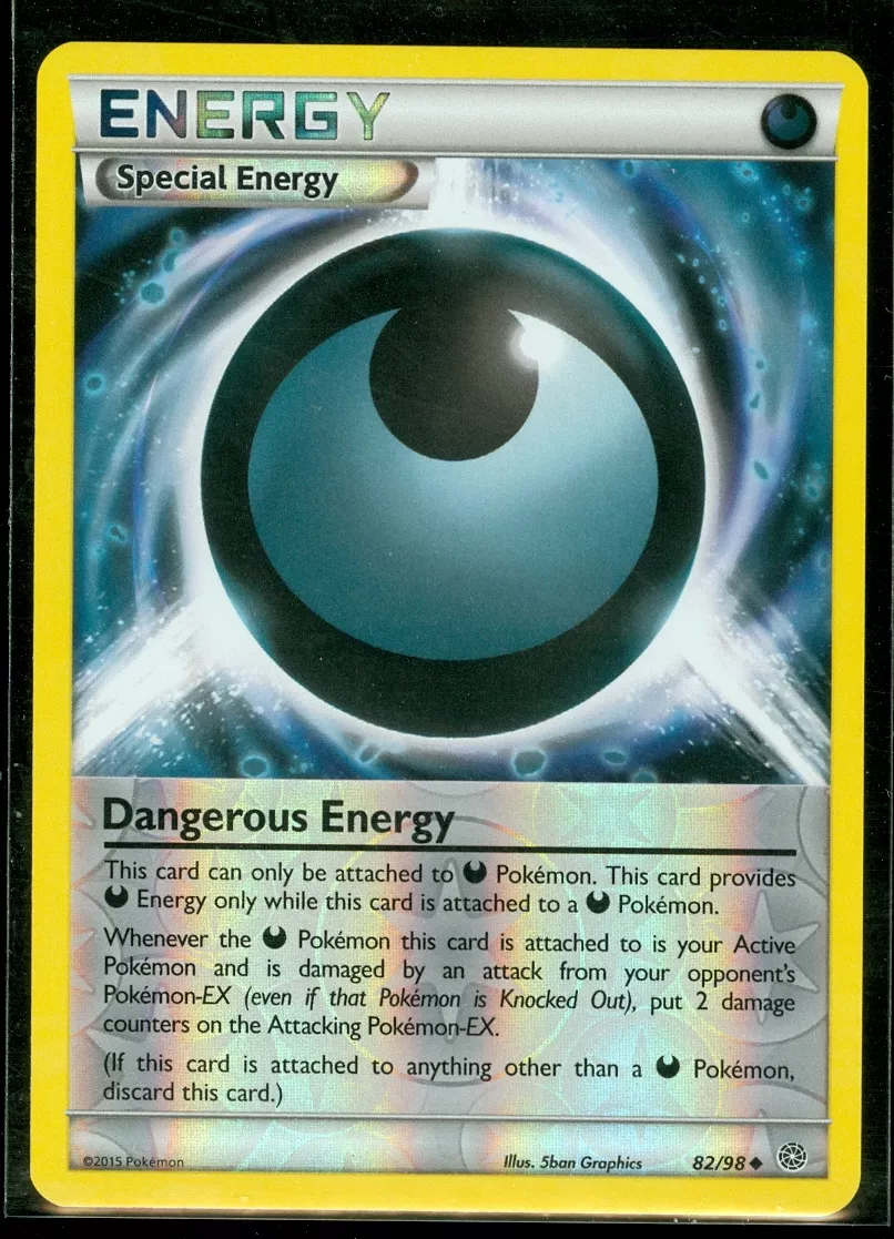 Pokemon DANGEROUS ENERGY 82/98 - XY Ancient Origins - Rev Holo - MINT