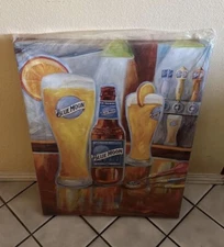 Blue Moon Belgian White Style Wheat Ale Print 2 Feet By 2.5 Feet