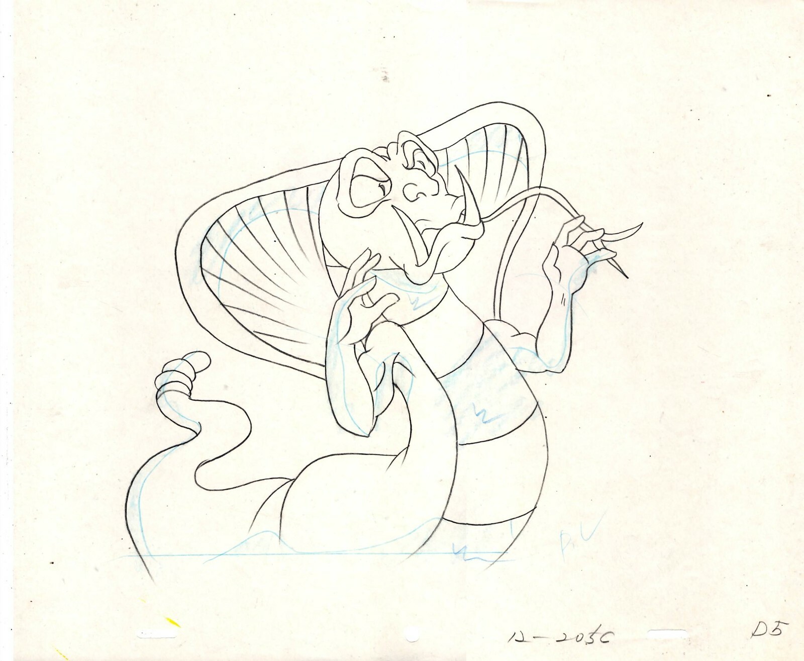 Conan The Adventurer Animation Original Hand Drawn Pencil Sunbow / Hasbro 1992.