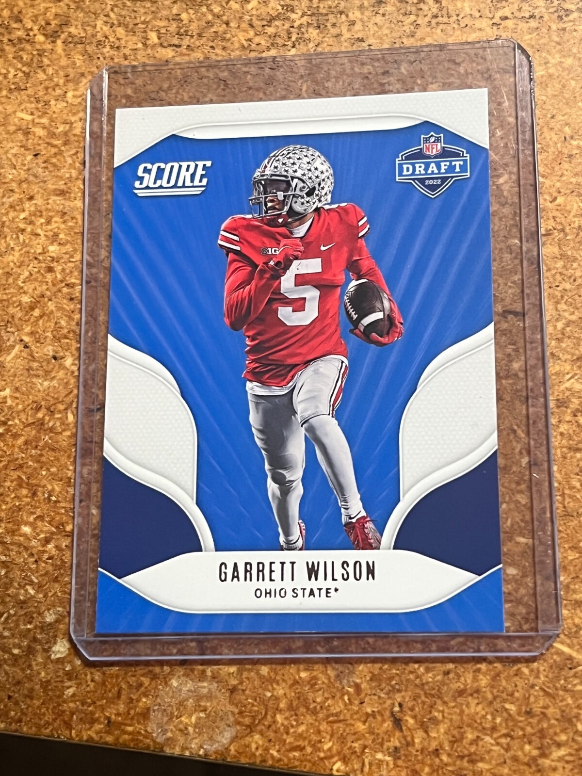 2022 Panini Score Football NFL Draft # D8 Garrett Wilson