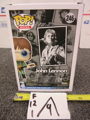 NEW Funko Pop! Rock Beatles John Lennon with Guitar #246 Imagine