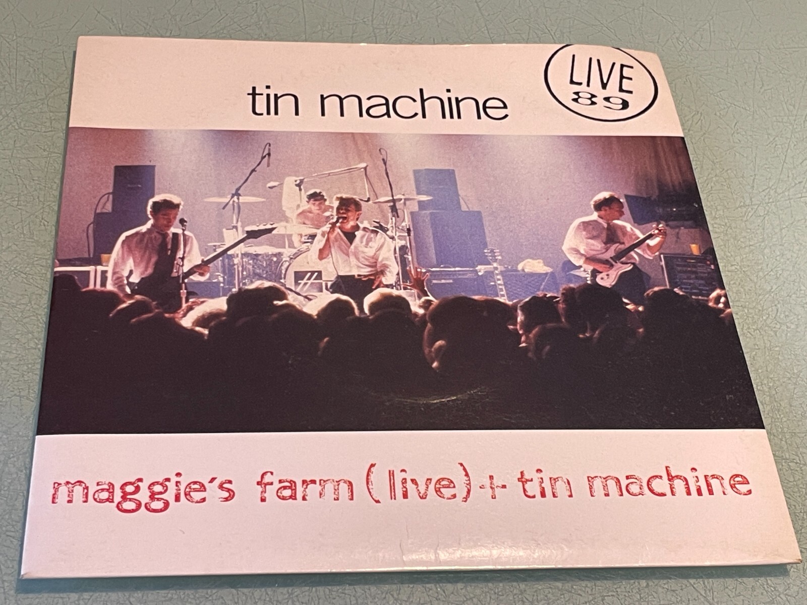 Tin Machine - Maggie's Farm (Live) - Vinyl Record 7"" Single - 1989 David Bowie