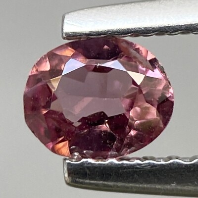 0.43ct Pink Sapphire Natural Oval Faceted Eye Clean Loose Gem From Sri Lanka