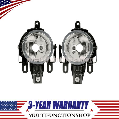 Pair Front Bumper Fog Lights Clear Driving Lamps For Pajero Montero 2003-2006 - Picture 2 of 20