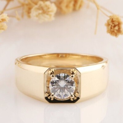 Yellow Gold Wedding Ring Kohl's Men's Jewelry Sale REAL Certified