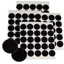 BlueDot Trading, Hook Loop Fastener Sticky Dot Adhesive Backed Coins Perfec...