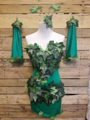 Poison Ivy costume custom made, Kim Kardashian Posion Ivy costume