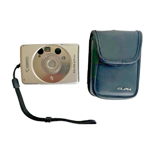 Canon ELPH LT 260 Digital Point Zoom Shoot Camera & Case 26-52MM PARTS UNTESTED