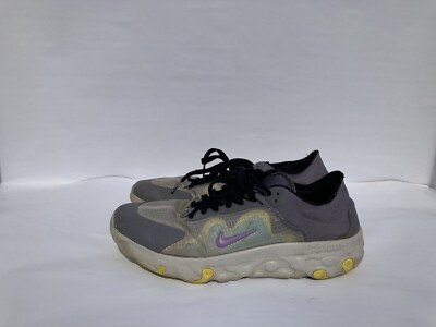 Size 10.5 - Nike Renew Lucent Gun smoke Dynamic Yellow BQ4235-003 Running Shoes