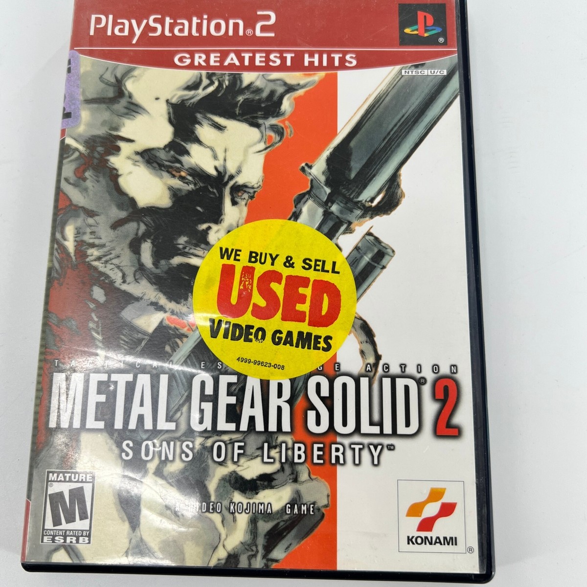 Metal Gear Solid 2: Sons of Liberty (Sony PlayStation 2, 2001