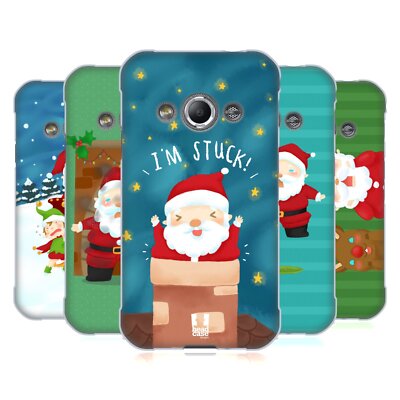 HEAD CASE DESIGNS SANTAS MISADVENTURES SOFT GEL CASE FOR SAMSUNG PHONES 4