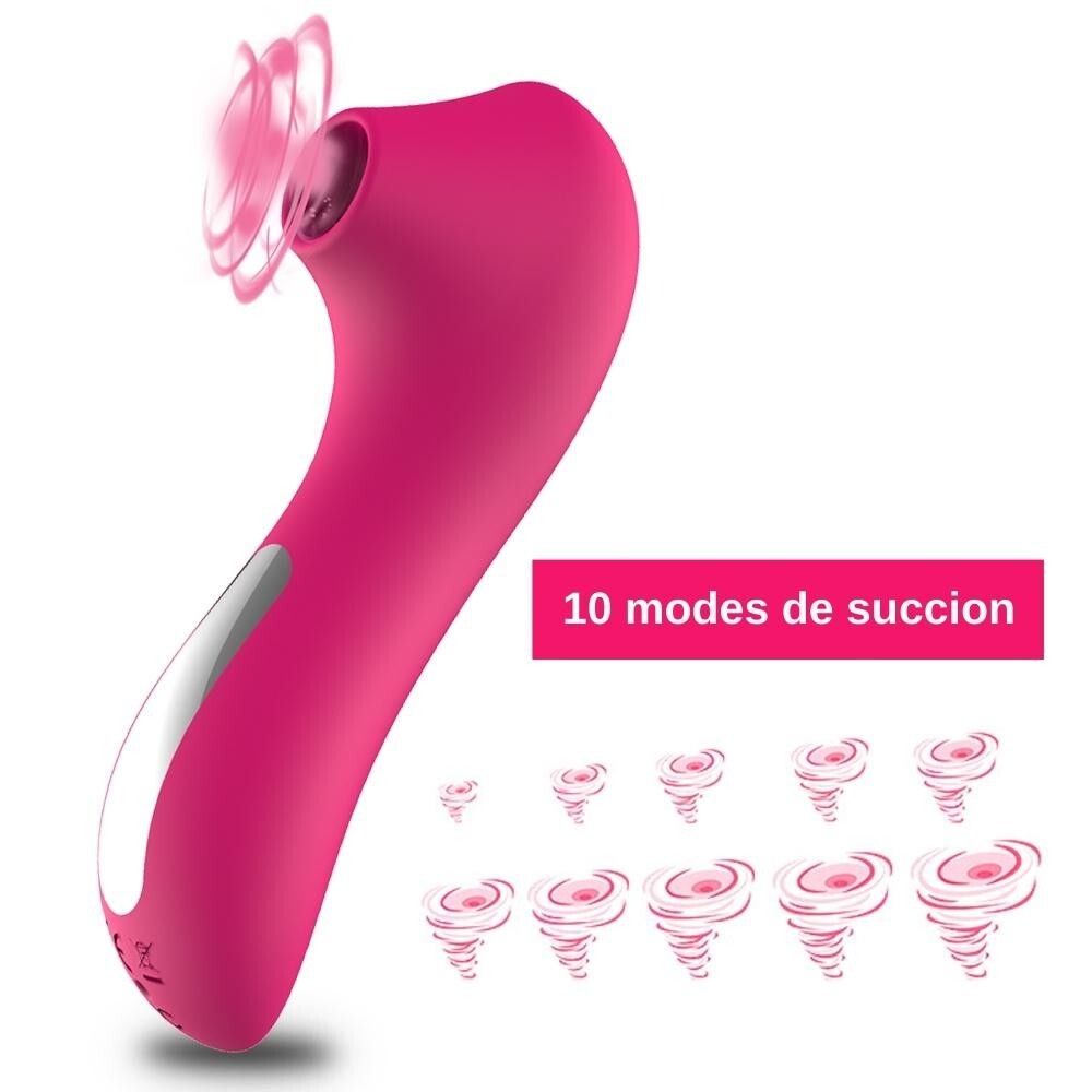 Stimulateur De Clitoris Suceur – 10 Vitesses, étanche, Rechargeable USB, Neuf