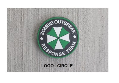Morale Patch - SO Gear - Zombie Outbreak Team Umbrella - PVC - Green Logo