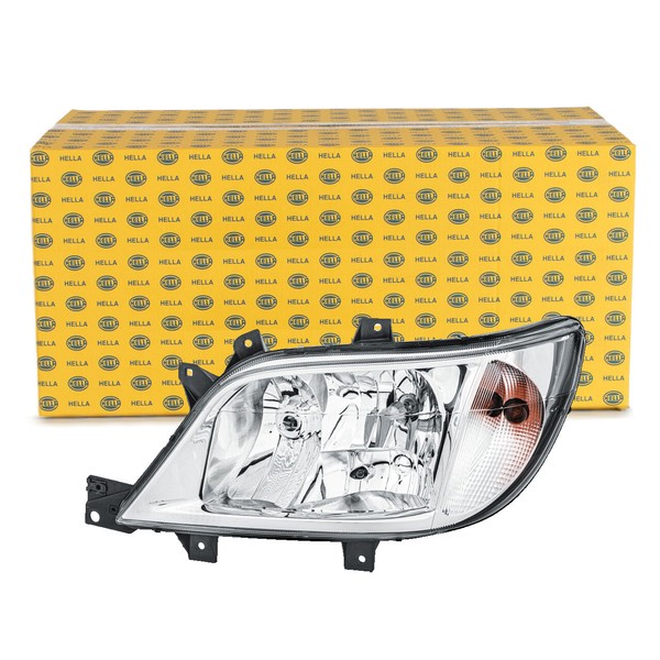 Hella Halogen Scheinwerfer + Leuchtmittel FüR Mercedes Sprinter 901-905 Links-image