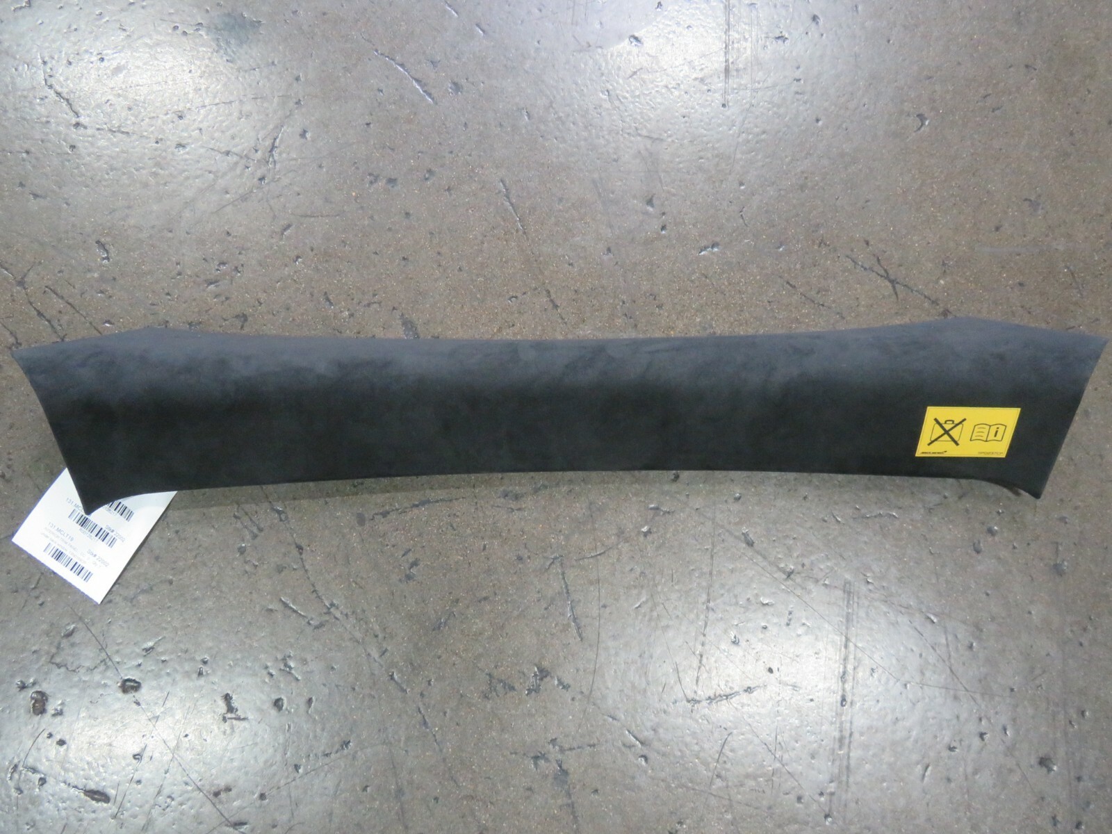 Mclaren 600LT, Under Back Window Trim, Black, Used, P/N 13N0168CP