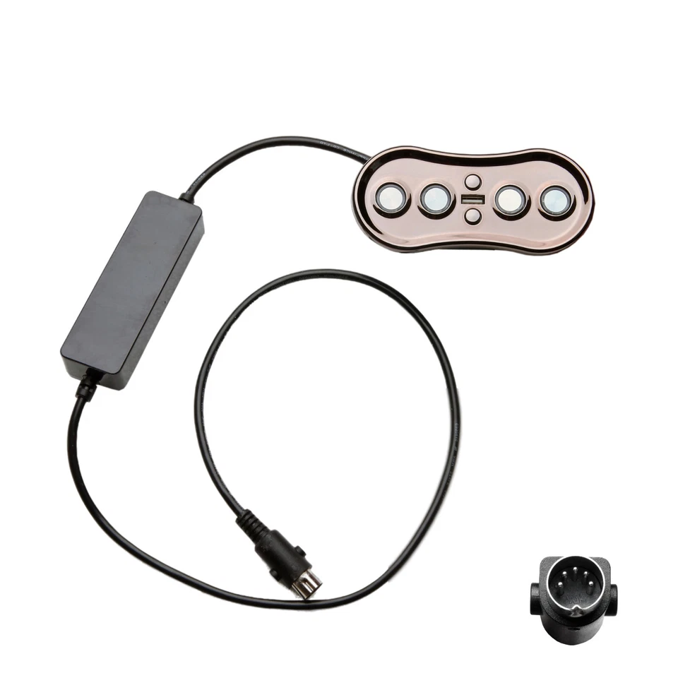Mulin MLSK46-C (R) Schalter Power Recliner 6 Tasten 5 Pin Handsteuerung mit USB