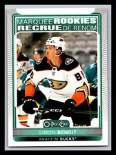2021-22 O-PEE CHEE MARQUEE ROOKIES #643 SIMON BENOIT RC