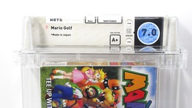 Mario Golf WATA  Factory Sealed Graded Nintendo 64 N64 Like VGA CGC PSA