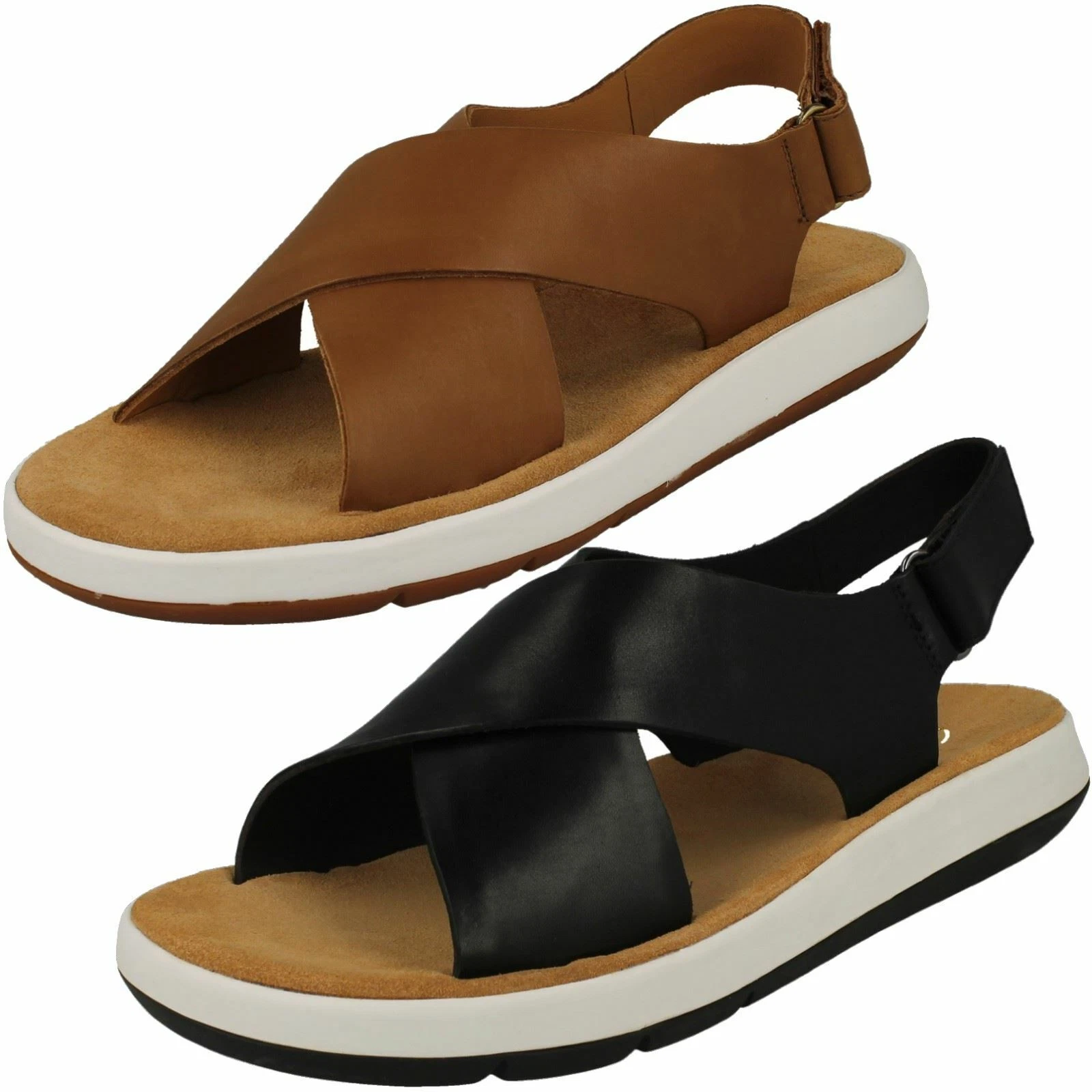 Sandali donna Clarks destrutturati Jemsa Cross