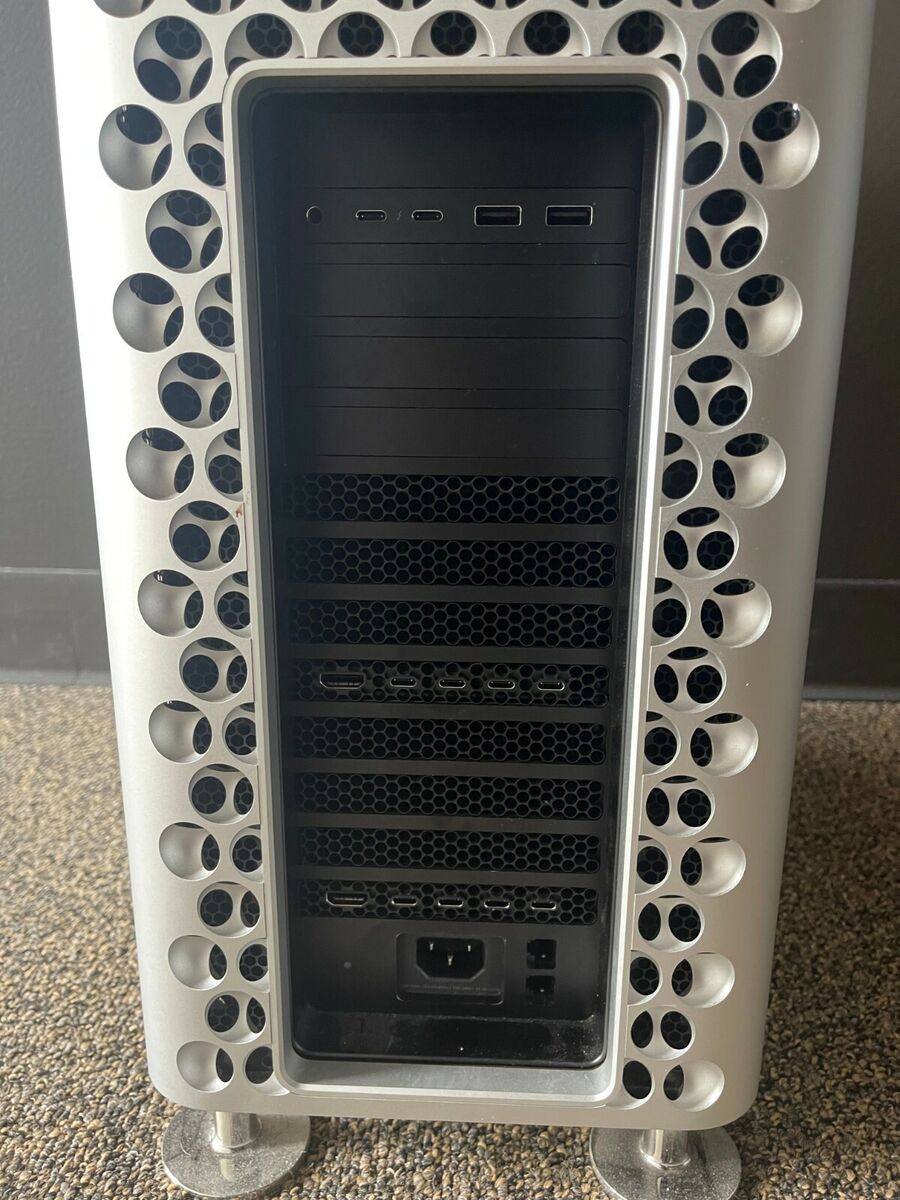 Apple Mac Pro 2019 - 3.2GHz 12-Core, 128GB RAM, 4TB SSD Apple Mac Pro 2019 - 3.2GHz 12-Core, 128GB RAM, 4TB SSD