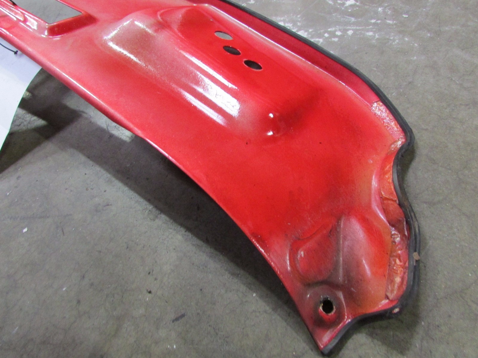 Ferrari F430, LH, Left B-Pillar, Door Jam Metal Trim Panel, P/N 68647811