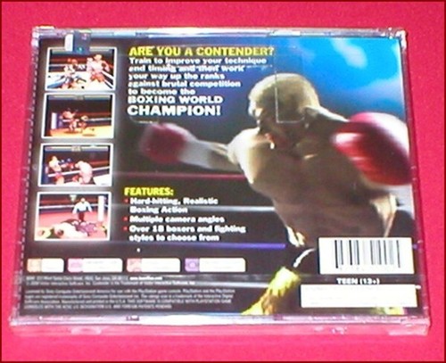Contender 2 Black Label for the Sony Playstation 1 & 2 System NEW SEALED - Picture 2 of 2