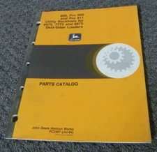 John Deere 800, Pro 900 & 911 Backhoe for 7775 Skid Steer Parts Catalog PC2427