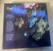 Felt Succulent Kit by Craft Crush NEW Sealed Box - design. make. love