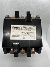 Siemens 42FE35AF306R Furnas Definite Purpose Contactor HN53HG120 Coil 120V