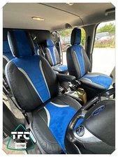 SEAT COVERS FOR FORD TRANSIT CUSTOM Seats 1+1 New DESIGN