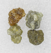 4.81 CT Rough Uncut Diamond Natural Green-Yellow Diamond For Wedding Ring