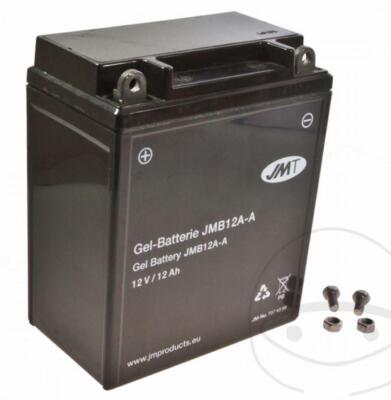 Batterie JMT YB12A-A für Honda VT 500 C 1983-1984 PC08 50 PS
