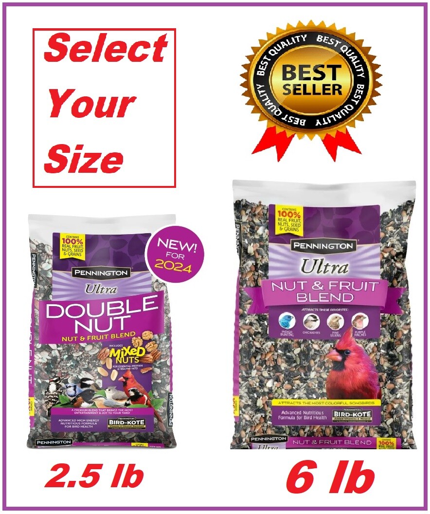 Pennington Ultra Fruit & Nut Blend Wild Bird Seed and Feed (Select Your