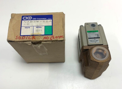 New! CKD Control Valve, NAB3W-20A-0