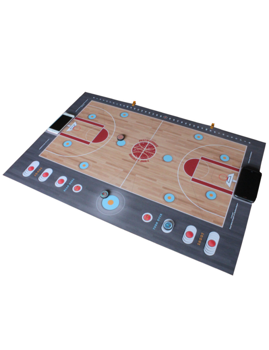 Basketball FR PitchGamesJDPPIT003 ballon anti-crevaison robuste pour terrains abrasifs