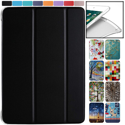 iPad 9.7 Air 4 3 2 1 5th 6th 7.9 10.2 10.5 10.9 Shock Proof Soft Back Case Black